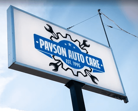 Payson Auto Care sign